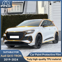 PFCC for Audi Q4 E-TRON 2021-2024 8.5mil Car Body Kit Film Precut Paint Protection Film Clear Bra TPU Transparent PPF TPU