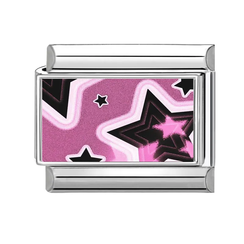 Y2K Serie Herz Blumen Kirsche Kugel Schmetterling Italienische Charm Links Fit 9mm Edelstahl Armband DIY Herstellung Von Schmuck Geschenke – Detail 4