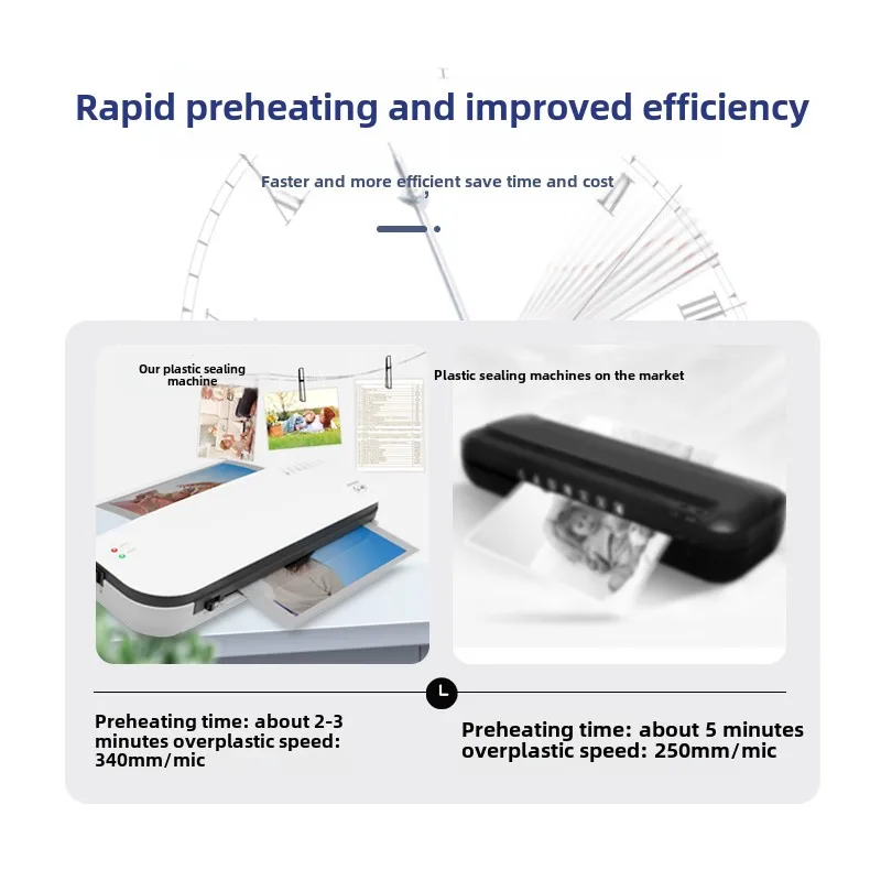 sl289ProfessionalA4 آلة مغلف بلاستيكية للمنزل والمكتب آلة تغليف الحقيبة الساخنة والباردة آلة تغليف ملفات الصور