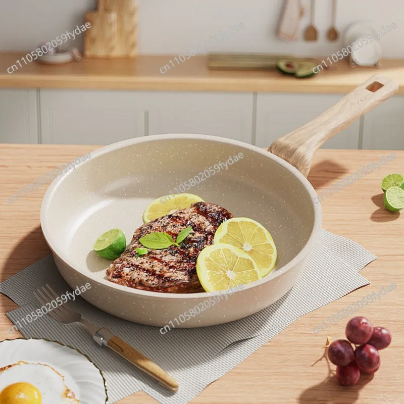 Die-casting Frying Pan Induction Bottom Frying Pan with Lid
