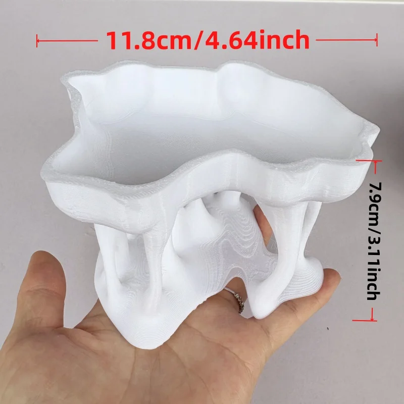 Unique Mangrove-Style Elevated Cave Hideout / Ideal for Fish, Shrimp Entertainment & Play / 3D-Printed Harmless Aquascape