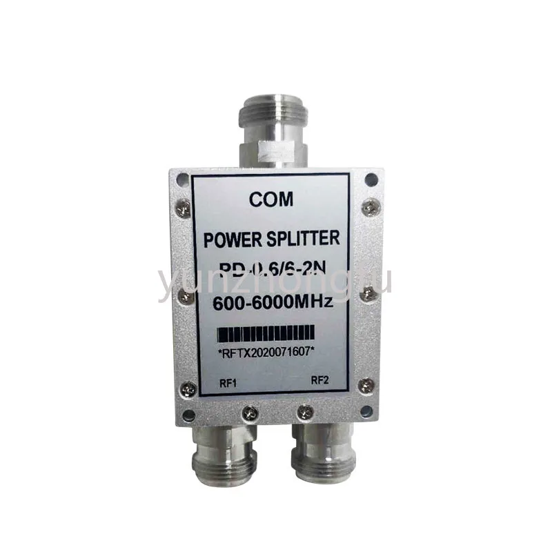 Power Divider N-Type RF Distributor 0.6-6G Mixer 2.4 5.8G Full Band Power Divider One Divided Into Two