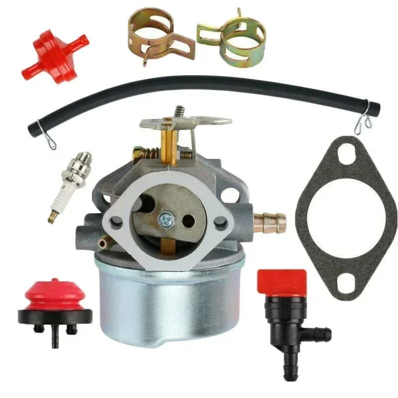 Imagem -04 - Snowblower Carburador Carb Kit Peças para Tecumseh 8hp 9hp 10hp 640349 640052
