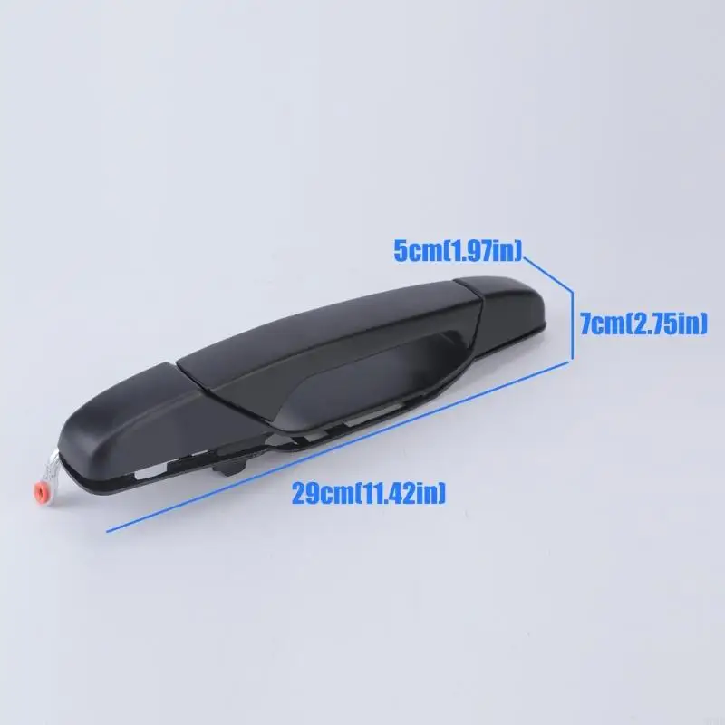 M76E 4er-Pack Außentürgriff-Teilesatz Kunststoff-Reparaturteile 20828258 für Auto – Detail 6