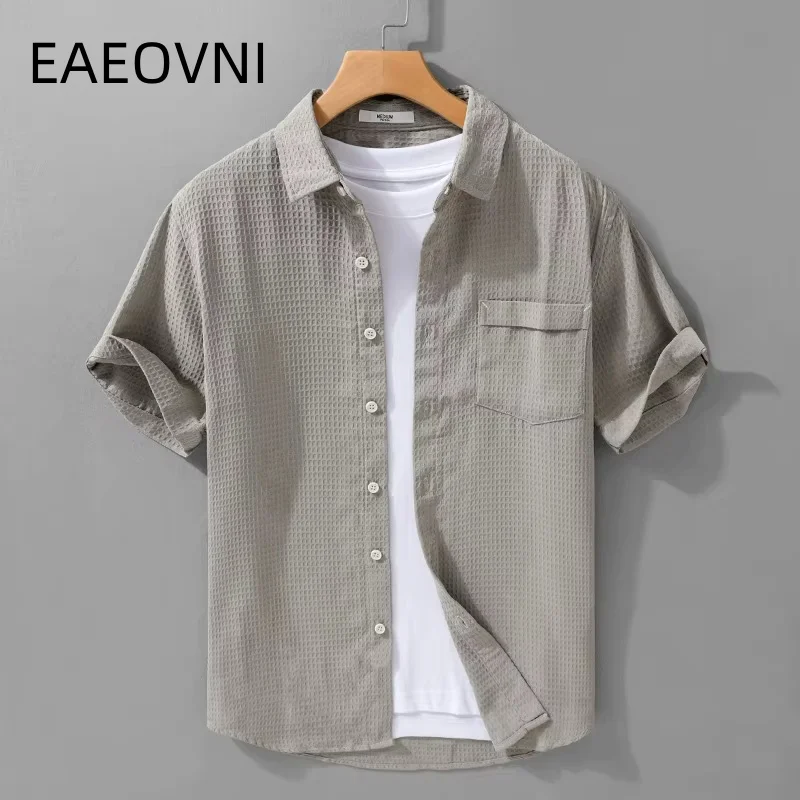 

Summer Shirts For Men Shirt T-shirts Man T-shirt Men's Korean Popular Clothes Beach Tiki Hawaiian Short Sleeve Clothing Mens