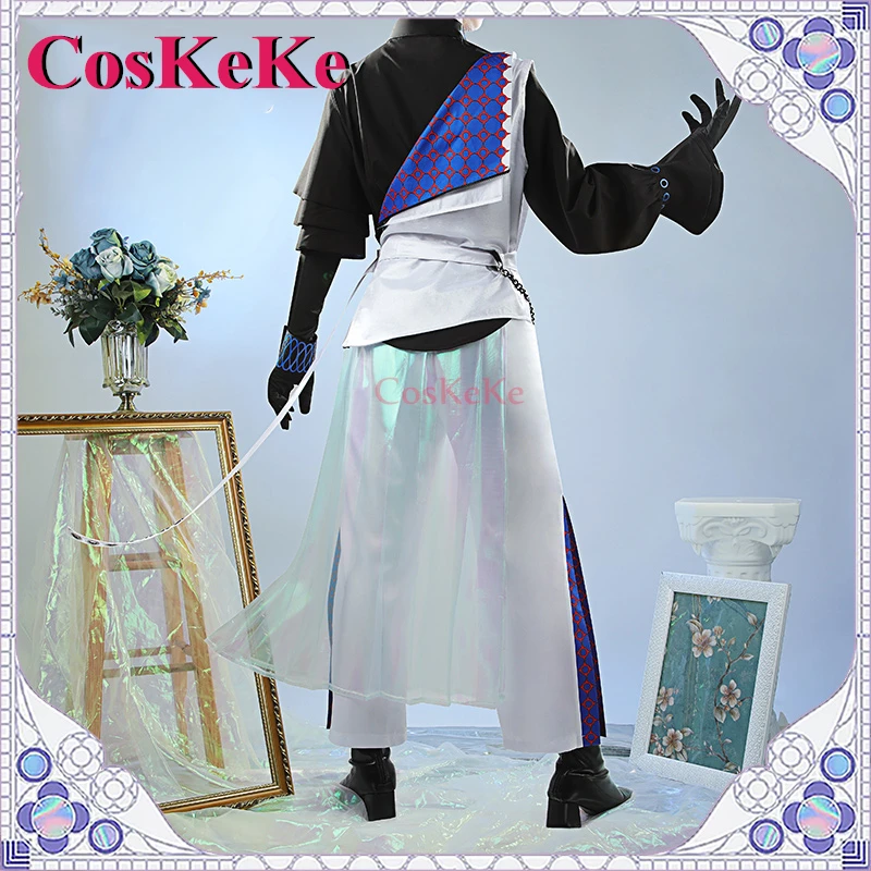 【Customized】CosKeKe Hoshirube Sho Cosplay Anime VTuber Nijisanji Costume Combat Uniform Halloween Party Role Play Clothing New