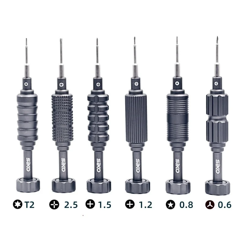 High Hardness Screwdriver Kit Magnesium Silicon Alloy Convex Cross Torx Pentalobe Phillips for Phone Watch Repair Opening Tool