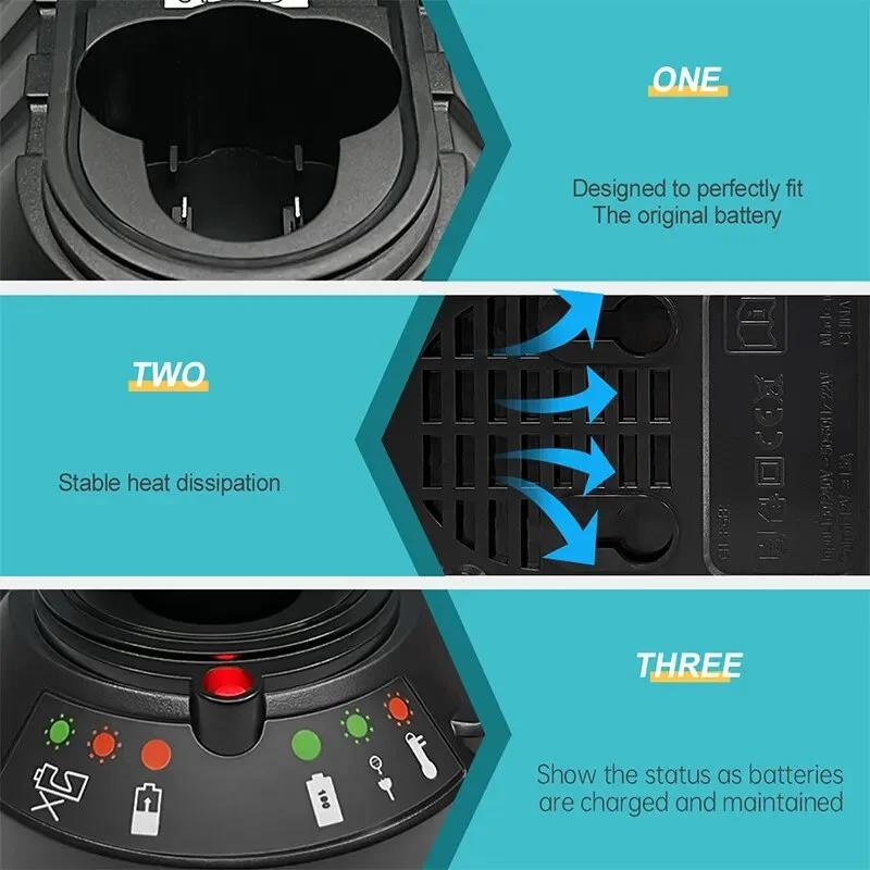 Rechargeable Battery Charger 10.8V 12V AC100V-240V for Makita Power Tool Lithium Replacement battery BL1014 BL1013 EU Plug