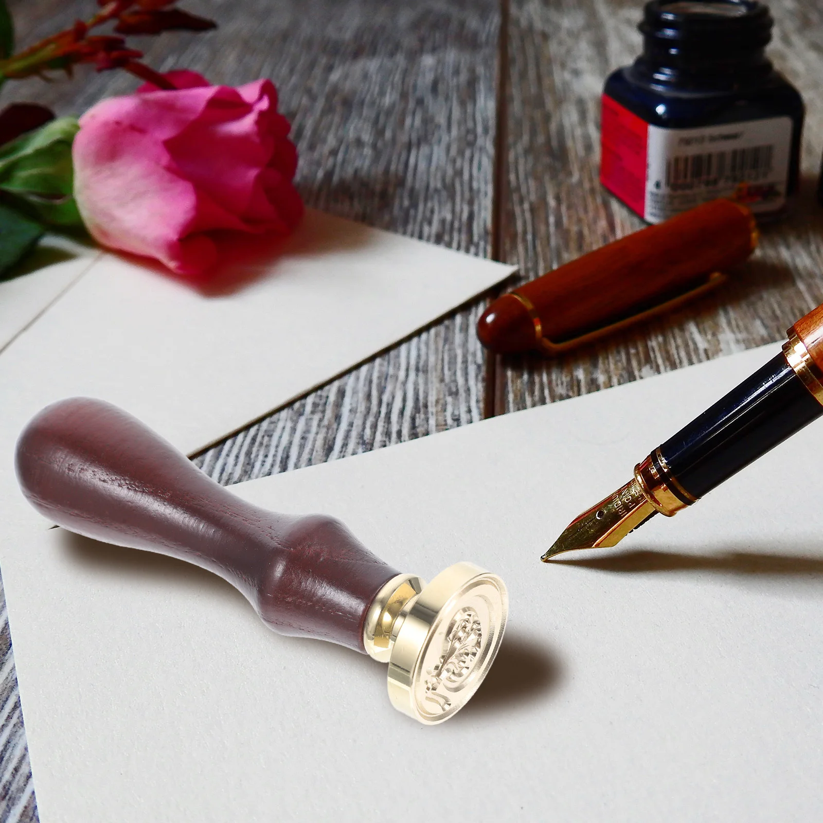 

Kit Clear Pattern For Envelopes Invitations Wedding Decor Holiday Gifts Sealing Kit Letter Seal Stamp Personalized Wax