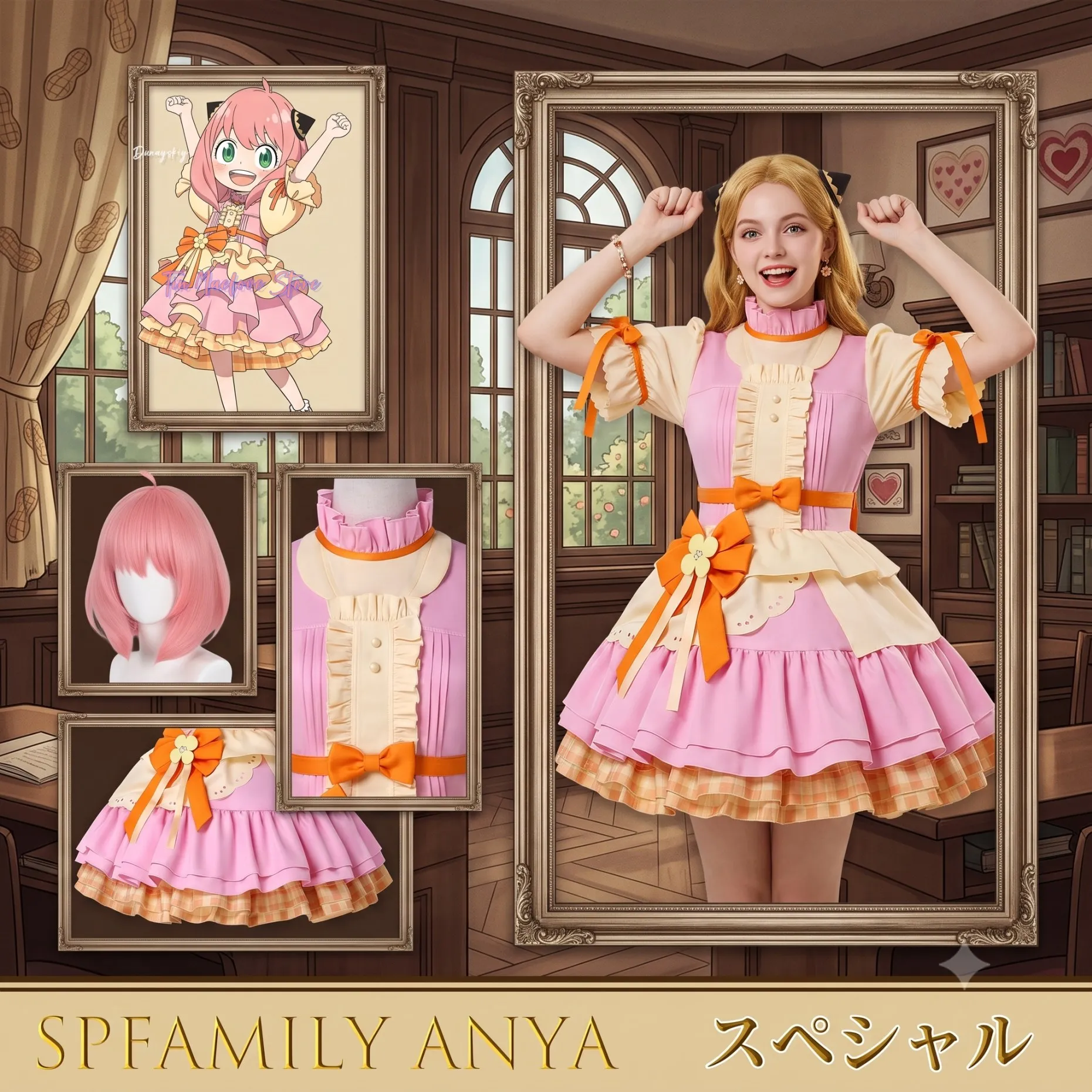 Anime Cosplay Yor - Kostum Cosplay Season4 Yor Anya Lloyd