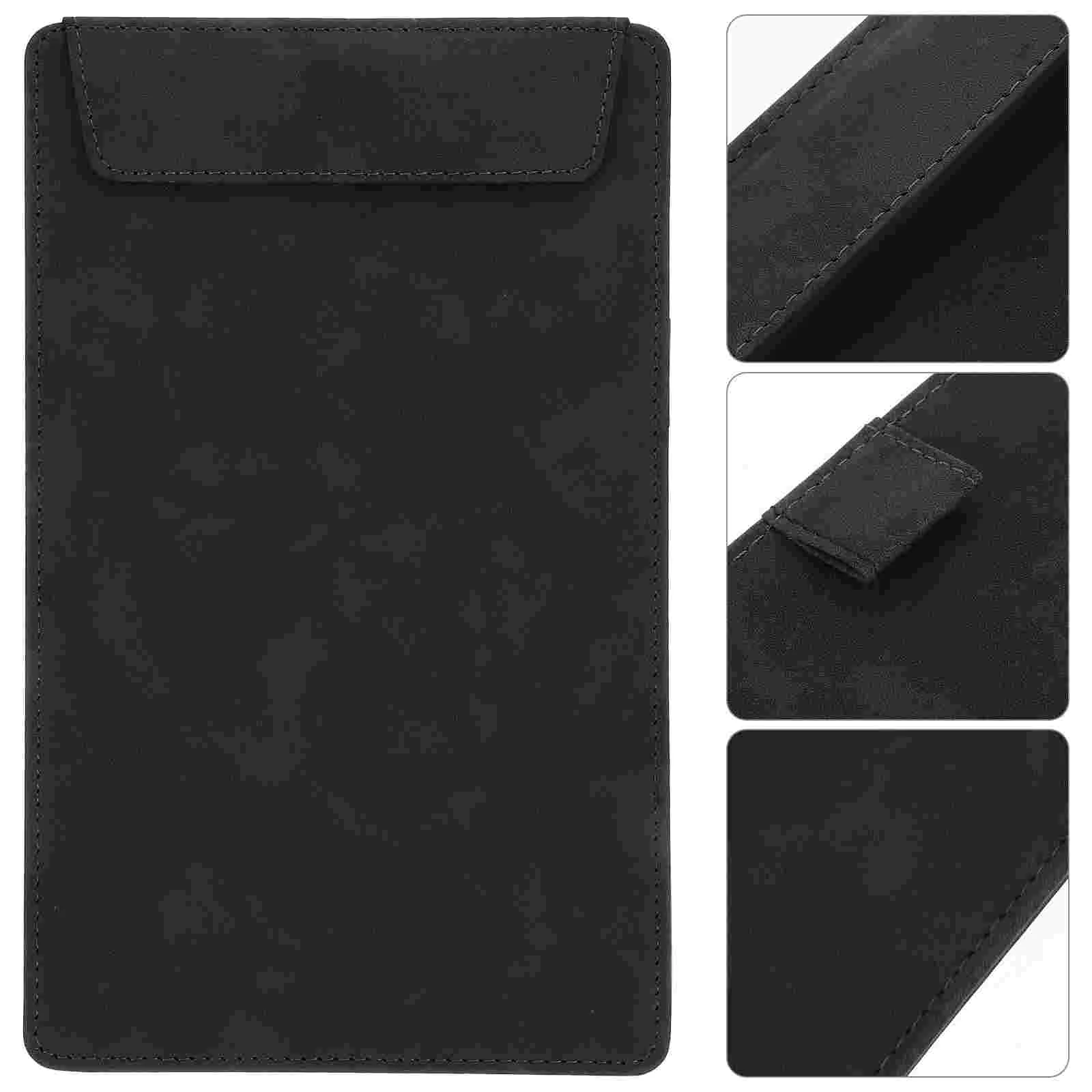 File Folder Clipboard Warehouse Office Inventory (15x25) Night Sky Black A5 Document Writing Pad Paper