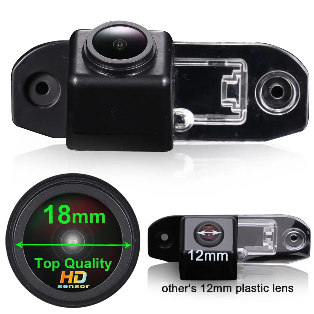 

18MM Lens Car rear view camera for VoIvo S40 S40L V50 S60 S60L V60 XC60 C70 V70 XC70 S80 S80L XC90 1995-2017 Light Lamp bulb