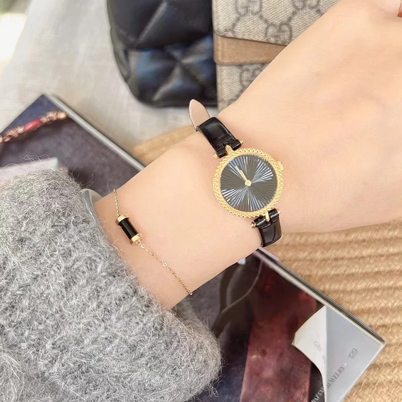여성용 레트로 자동 바람 우아한 심플 시계, 학생 클래식 트렌드, 방수 쿼츠 시계, 생일 선물