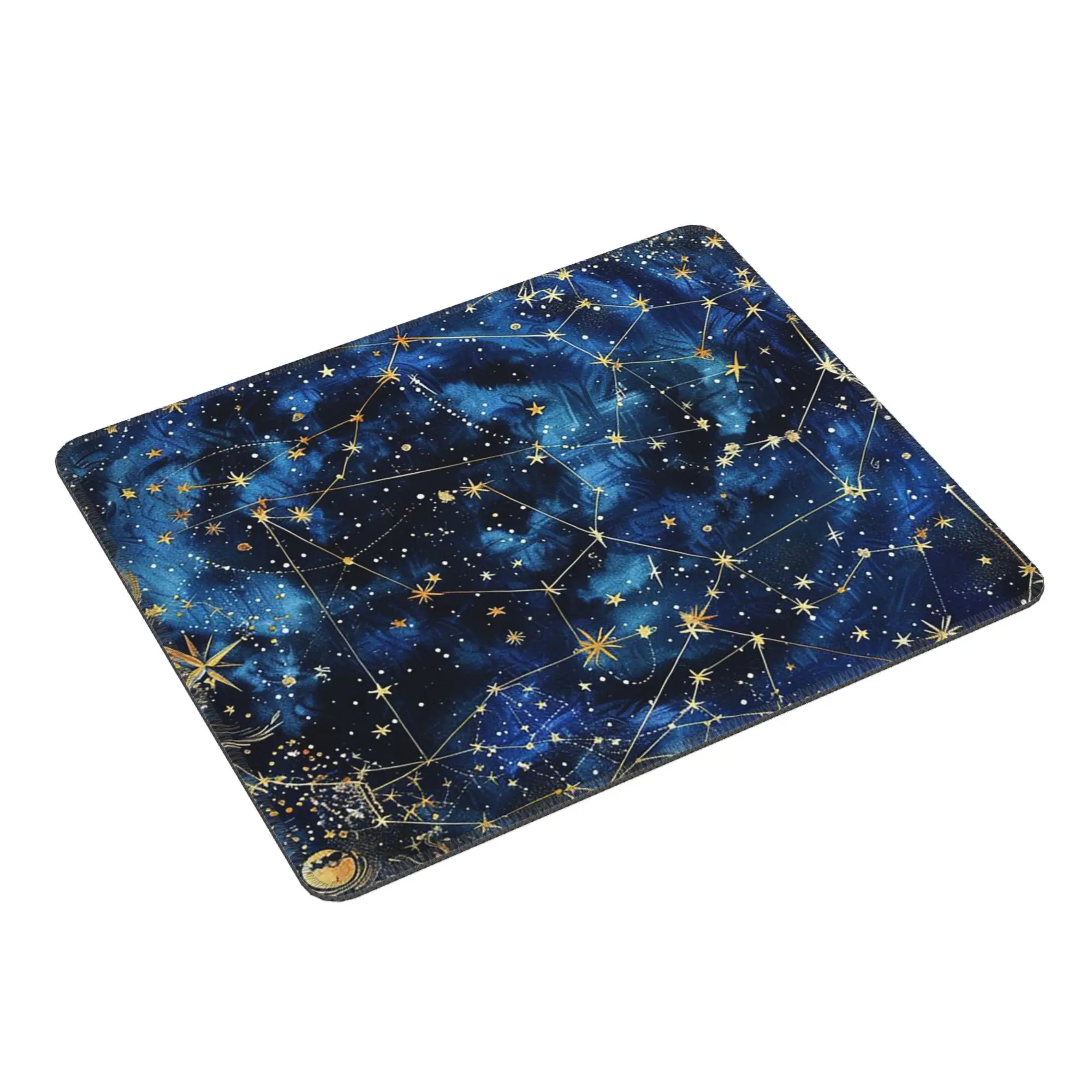 Vintage Astronomy Celestial Bodies Mouse Pad Computer Keyboard Mouse Mat Gaming PC Laptop Desk Mat Office Accessories Table Mats