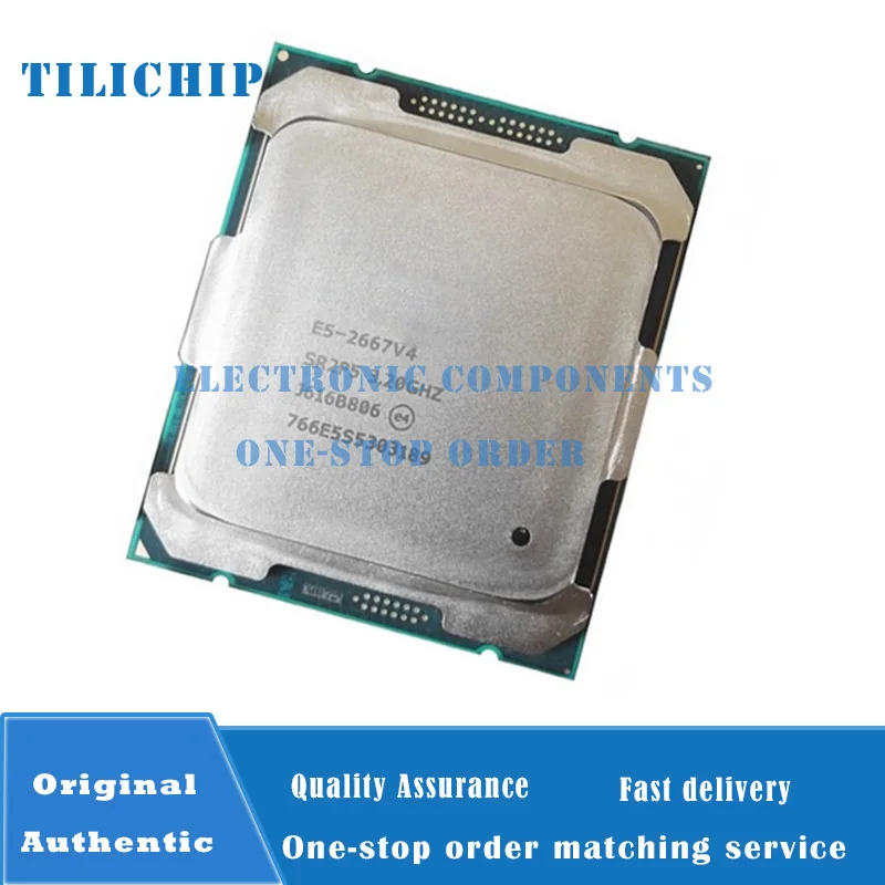 E5-2667 V4 3.2GHz 8 Core 16 Thread L3=25M 135W CPU processor