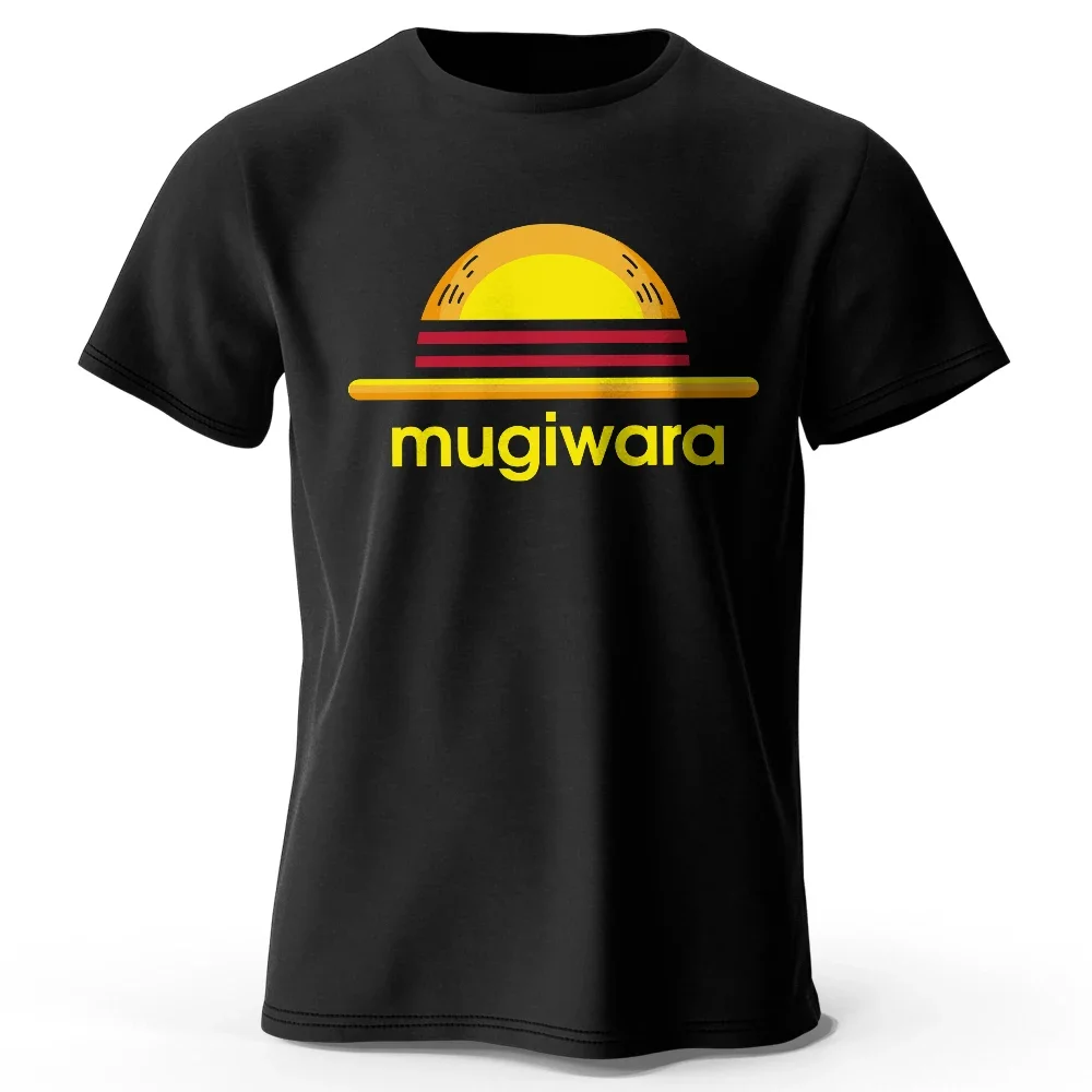 

Men's Mugiwara Printed T-Shirt 100% Cotton O-neck Regular Classic Vintage Graphic Tees for Men Women Summer Tops Funny Tshits