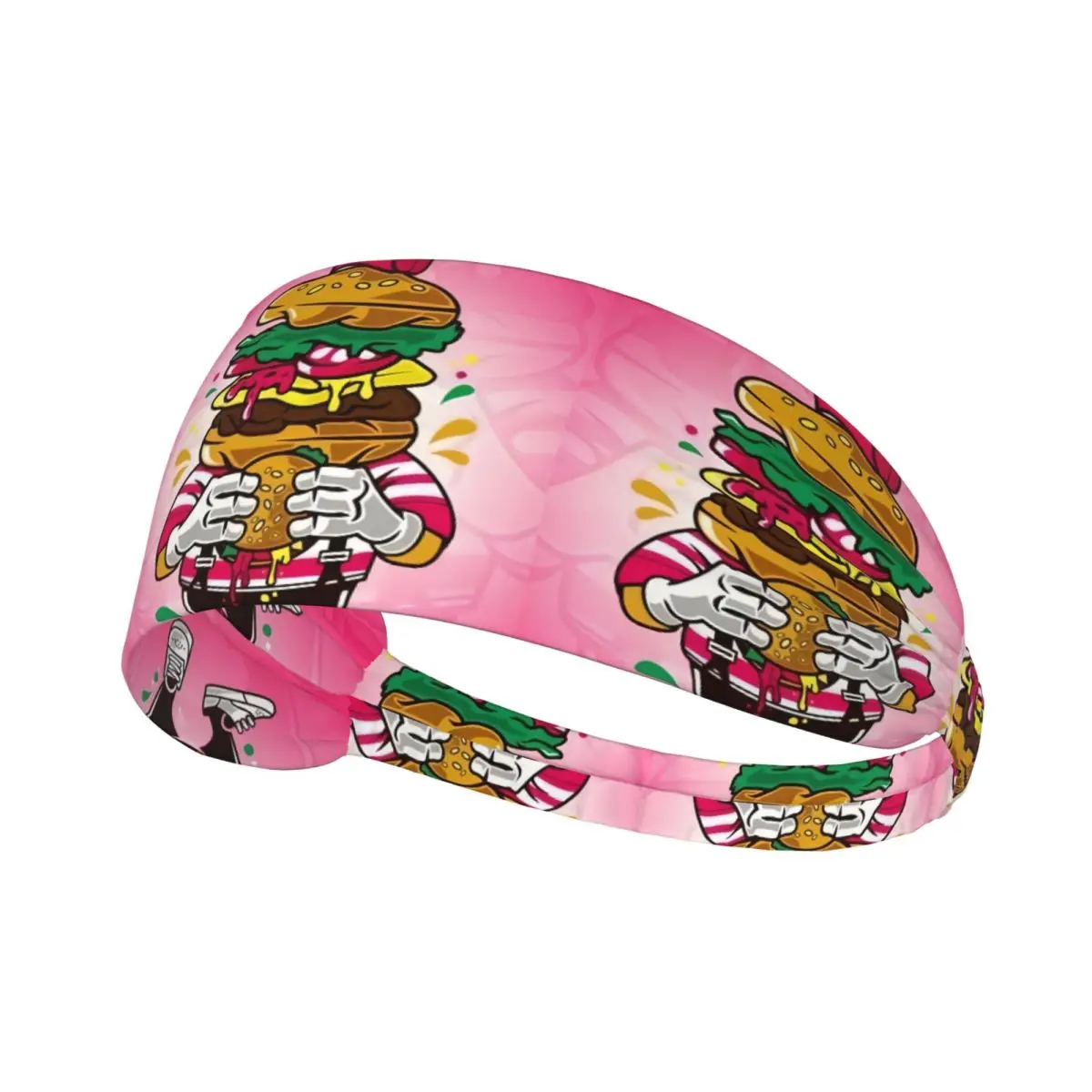 

Custom Bob's Burgers American Animation Sweatband Men Women Moisture Wicking Gym Headband for Football