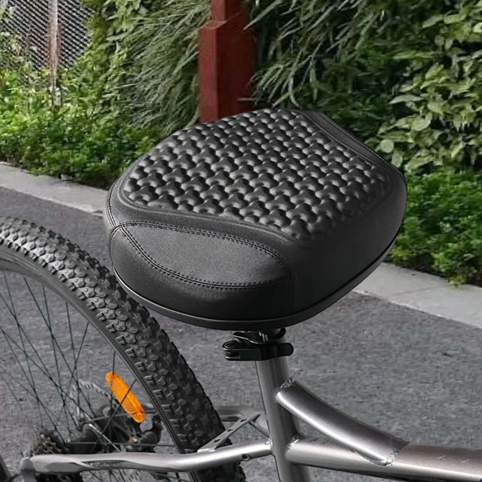 

Saddle Riding Widen Waterproof Comfort Sleek for Road Mountain Bikes Wear Resistant Bike Seat Seat Cushion Soft Cushion