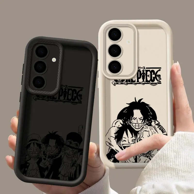 

Ones Pieces Brother Phone Case For Samsung S26 S25 S24 S23 S21 S20 Ultra For Galaxy S25 S24 FE S26 Plus Funda Soft Silicon Cover