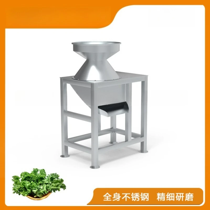 Moedor pequeno de frutas e vegetais, equipamento de moagem de cacheado, moedor de esmagamento, corpo de aço inoxidável