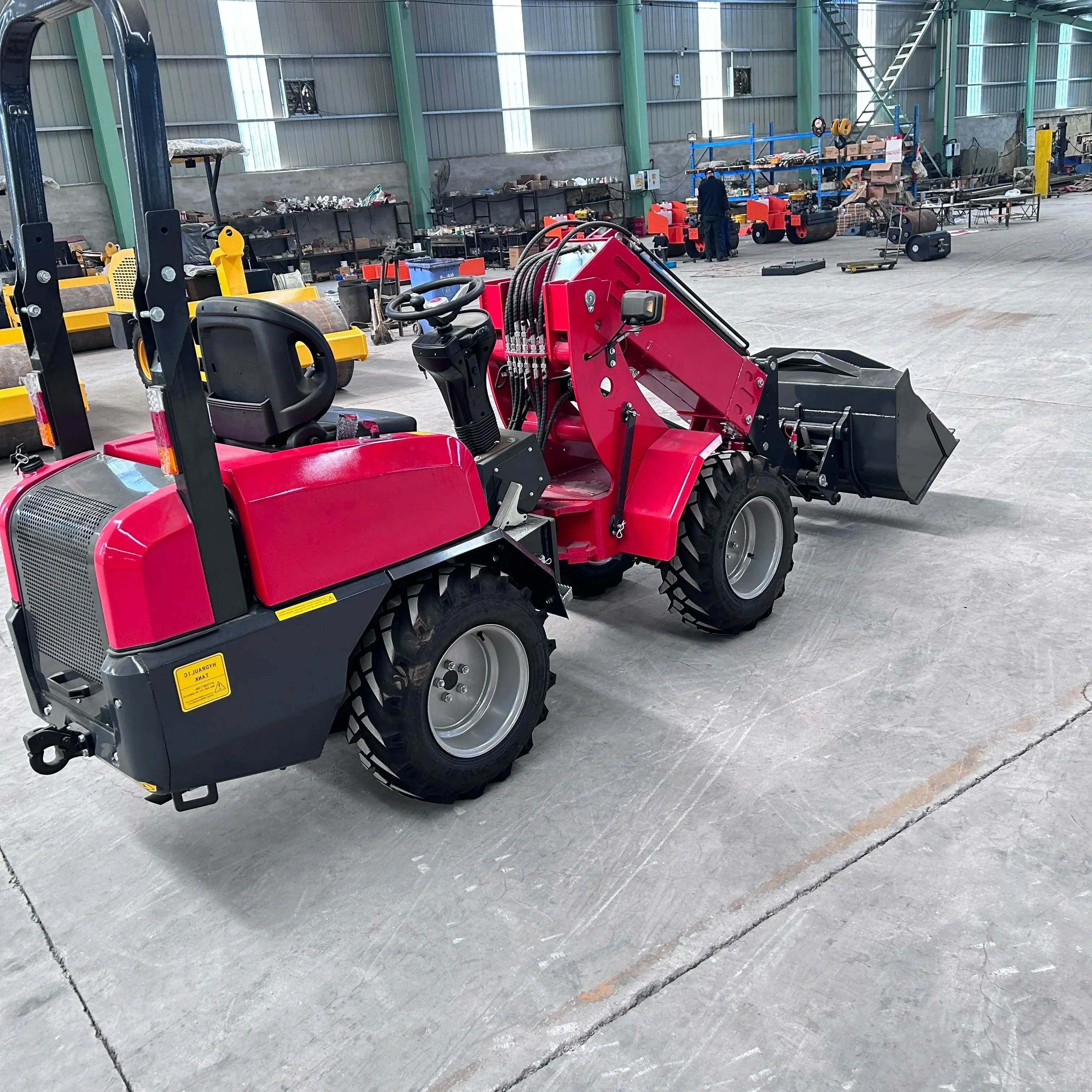 

Telescopic loader hot selling front-end loader KL918 in good condition Mini wheel loader for sale