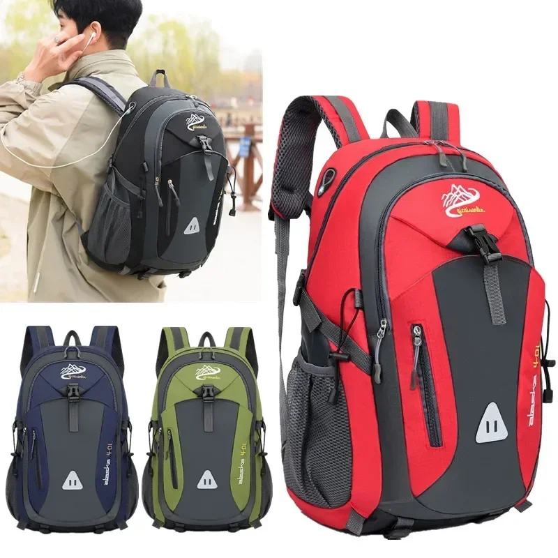 

Travel Backpack Men's and Women's Outdoor Mountaineering Bag Large Capacity Waterproof Sports Camping Hiking Luggage Storage Bag