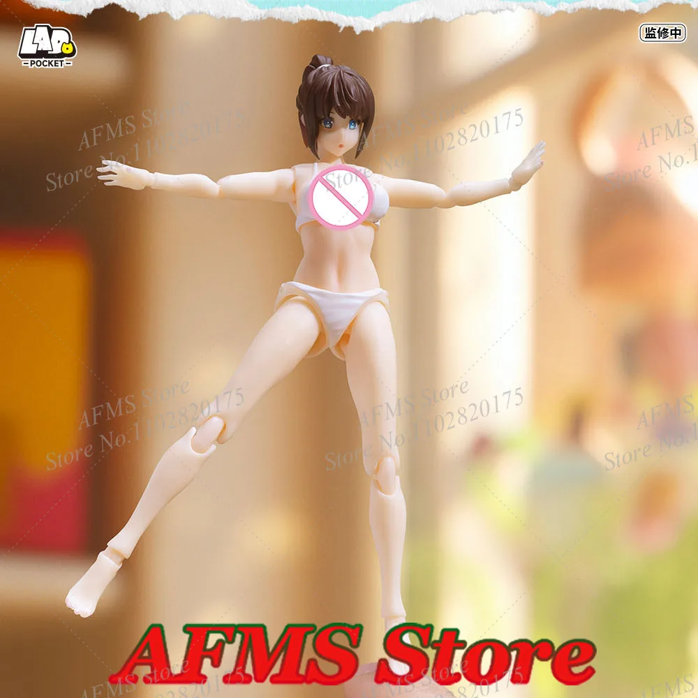 LADOTOYS 1/12 Bilancia Da Collezione Figura Tasca Ragazze Costume Da Bagno Mini Mobile Vestito Della Ragazza 6 Pollici Donne Soldato Action Figure Giocattoli di Modello