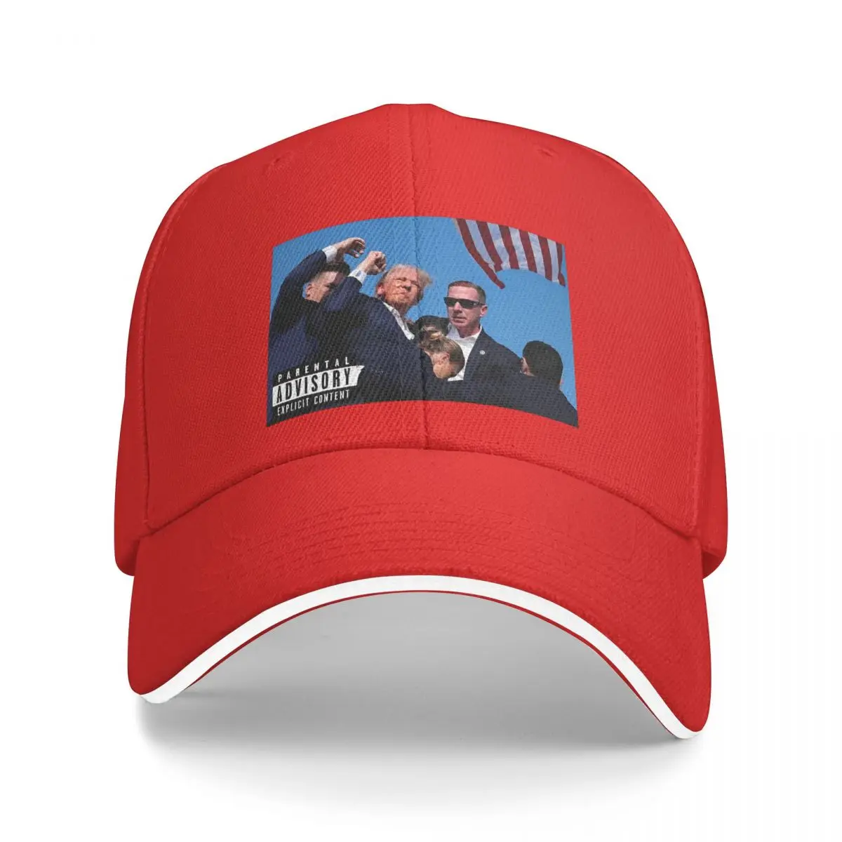 

Casual 2024 Election Trump Shot Baseball Cap For Men Women Sun Cap Shooting at Trump Rally Headwear For Daily Activities