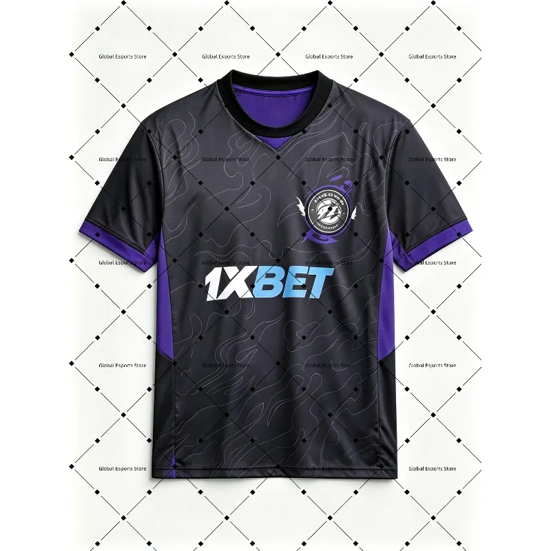 2026 9Z ESports Club Team Jersey T-Shirt Digital Print Pattern Valorant LOL Csgo Short Sleeve T-Shirt