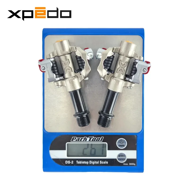 XPEDO Original M-FORCE XMF1TC Titianium Body Cr-Mo Spindle Sealed Bearing Pedal with XPT Cleat Road Bike Cycling Pedal Parts