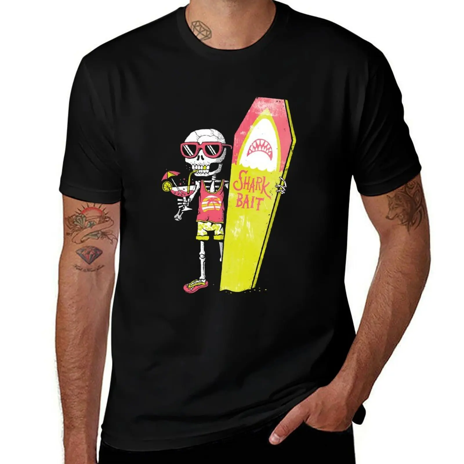 Permanent Vacation T-Shirt Plus Size Gym Sports T-Shirt