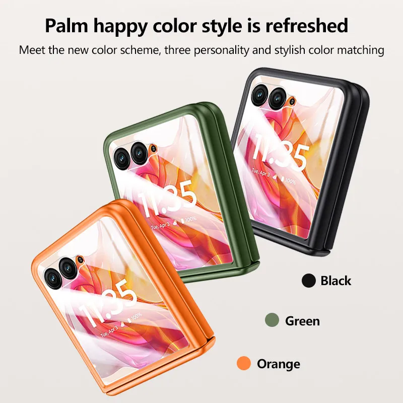 Skin Feel Hinge Protection Phone Case For Motorola Razr 50 50Ultra Matte Hard Shockproof Cover