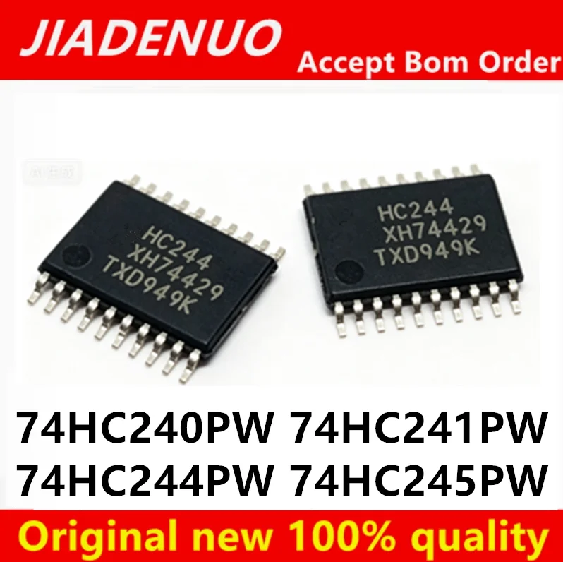(10piece) 100% New 74HC241PW  74HC240PW 74HC244PW 74HC245PW 74HC240 74HC241 74HC244 74HC245 HC240 HC241 HC244 HC245 sop-20