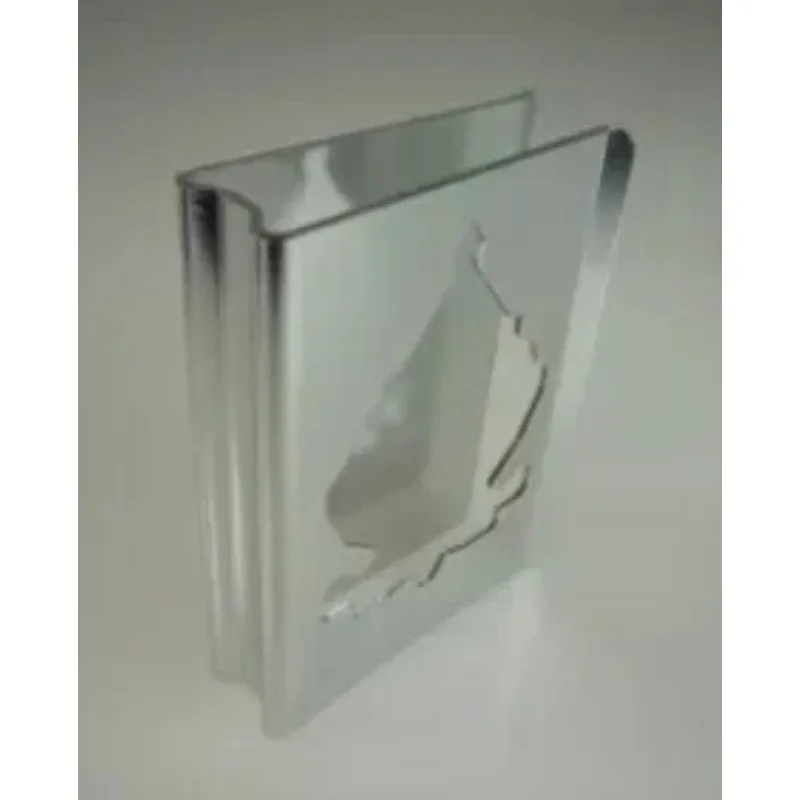 مشابك بطاقات غامضة (أسود/فضي متوفر) واقي بطاقات اللعب ملحقات الساحر عن قرب دعائم للتحايل في الشوارع خدع سحرية