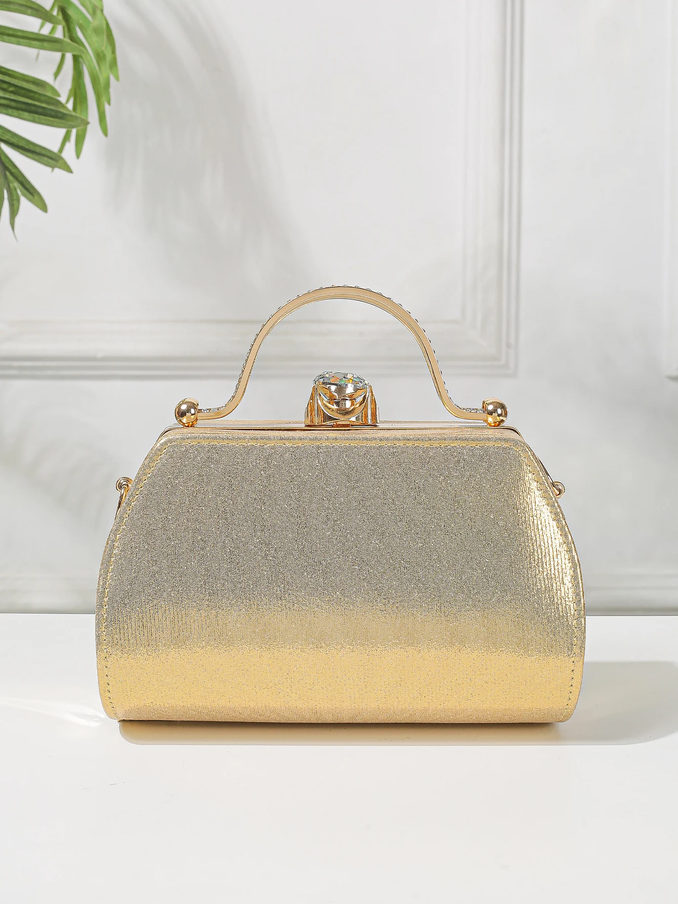 1 PC Glitter Women's Evening Bags Formal Party Clutches, Elegant Sparkling Crystal Clutch Purses Bride and Bridesmaid Handbag Fo