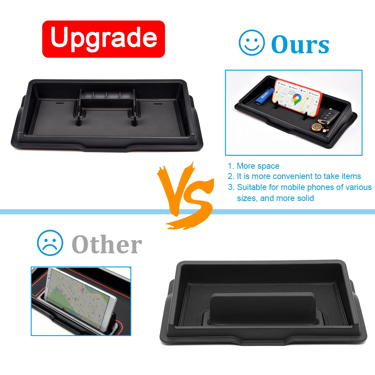 For Suzuki Jimny JB64W JB74W Car Dashboard Storage Box Tray Holder Interior Console Organizer Stowing Tidying Accesorios Coche