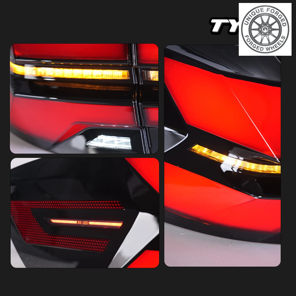 

Задний фонарь BC Car для BMW X6 E71 (2007-2014), модифицированный под новые динамические светодиодные ДХО и указатели поворота, автоаксессуар