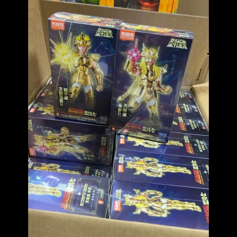 In Stock Blokees Saint Seiya Champion Class Aries Mu Anime Figure Masami Kurumada Action Figure Decorate Kids Birthday Gift Toy