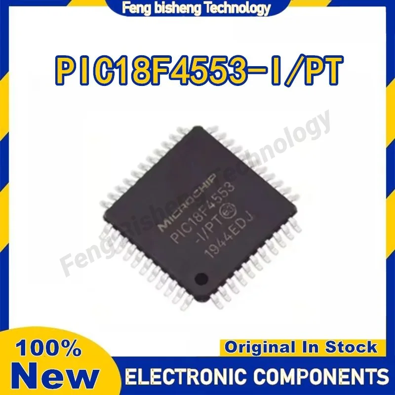 

PIC18F4553-I/PT package QFP44 8-bit microcontroller MCU original genuine