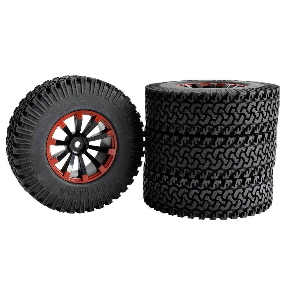 

RC 601A-T134 1.9inch Rubber Diameter 98mm Tires 4P For 1:10 Axial D90 Climbing Car