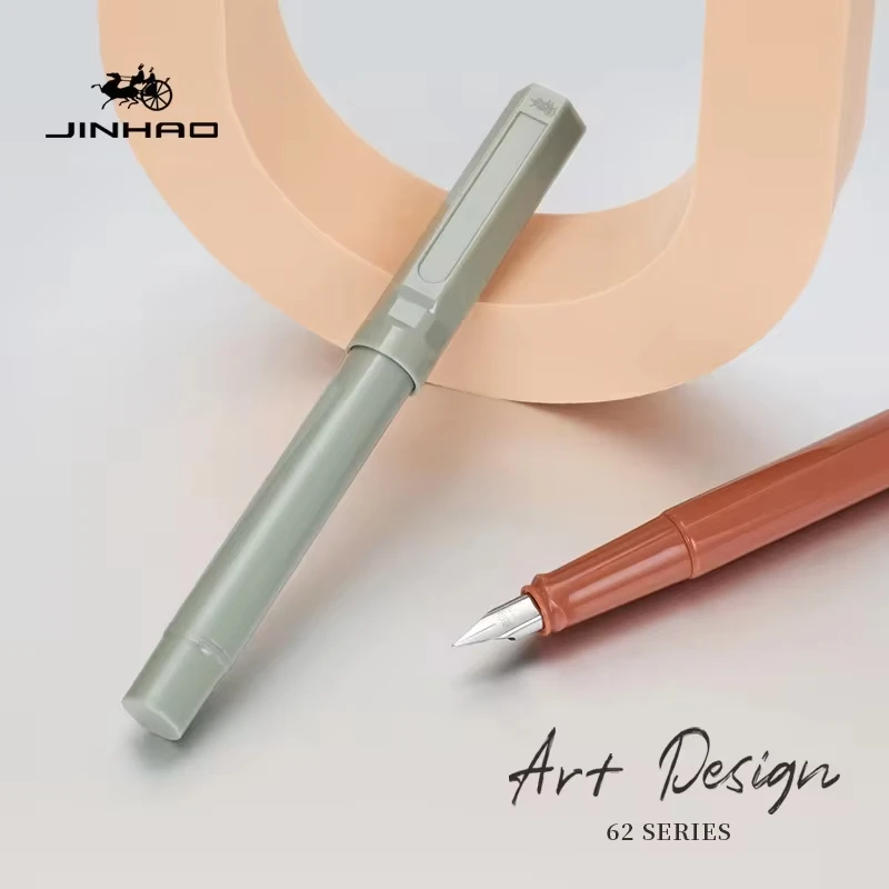 JINHAO 62 قلم حبر ملون طالب F EF قلم حبر جودة عالية قلم الخط القرطاسية اللوازم المكتبية المدرسية