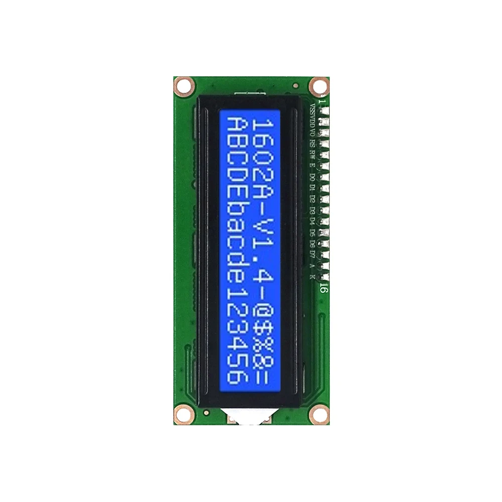 LCD1602 1602 LCD Module Blue / Yellow Green Screen 16x2 Character LCD Display PCF8574T PCF8574 IIC I2C Interface 5V for arduino