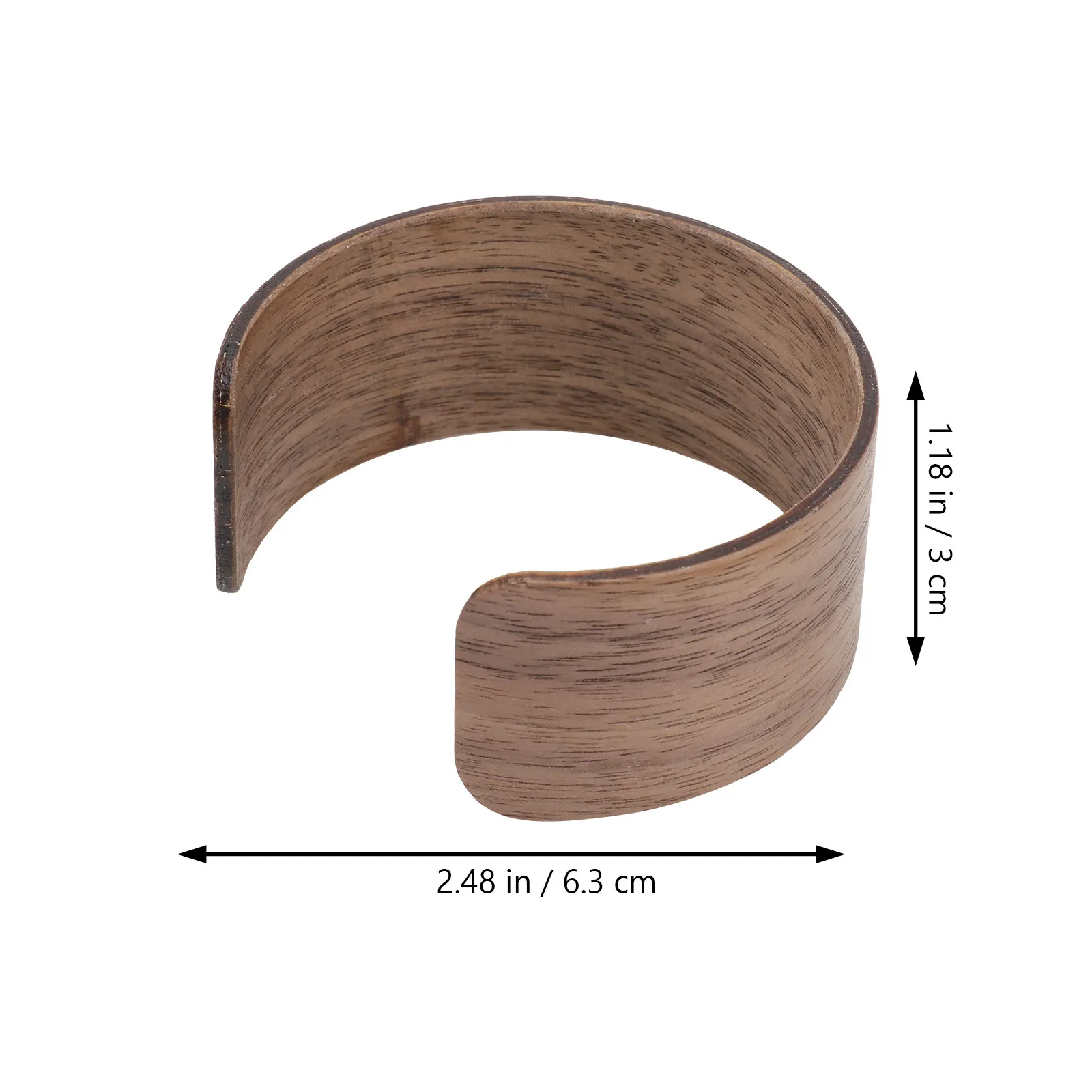 2Pcs Smooth Burr-Free Wooden Bottle Sleeve Heat Resistant Anti-Scald Protective Cover for Cold Hot Drinks Camping Hiking Travel