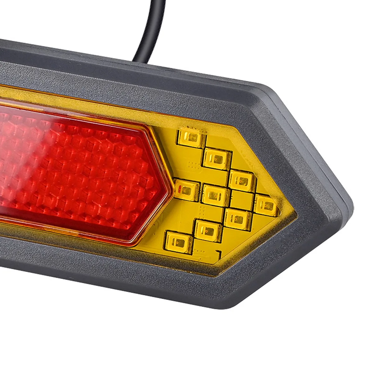 

ABXV-Turn Signal Lamps ABS Accessories For Xiaomi Mi Electric Scooter M365/ PRO/1S /Lite /Essential Scooter Reflective Rear Ligh