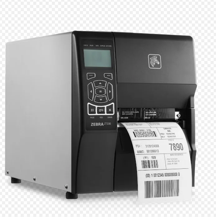 The Original  ZT230 203DPI Industrial Printer Is a Robust Thermal Barcode Label Printer