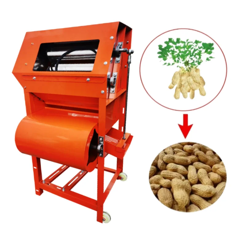 

Small picking peanut machine peanut harvesting home peanut beater wet and dry machine