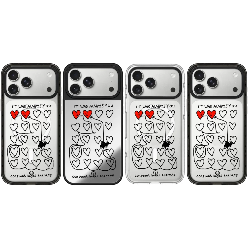 607293 Acrylic / Mirror Magnetic Case: Compatible with IPhone 17 16 15 14 13 12 Pro Max 17 Air