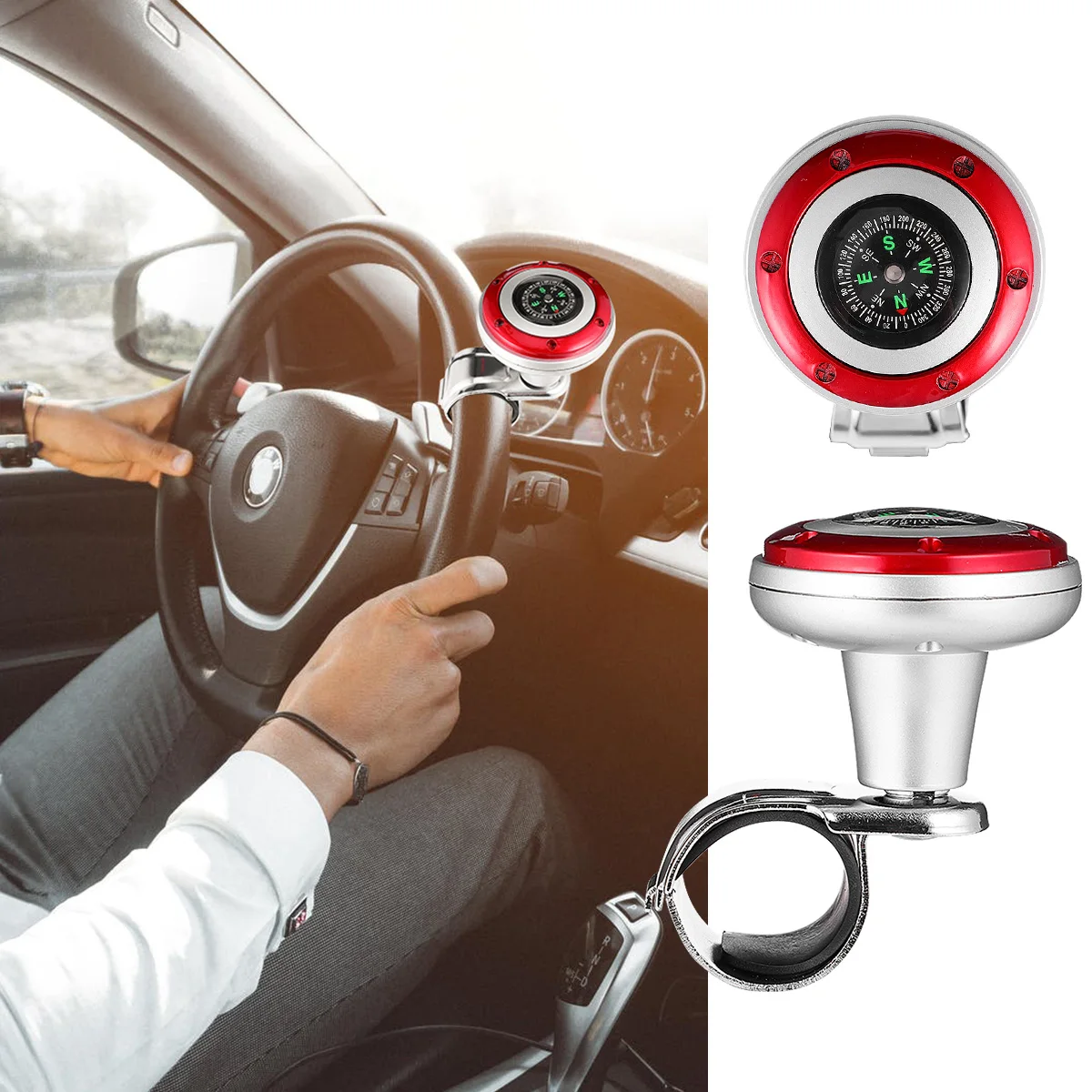 

Handle Steering Knob Wheel Universal Engineering Plastic (turntable Part)