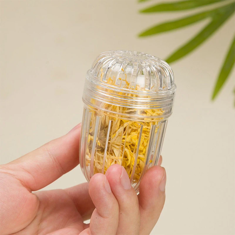 3Pcs Separator Flower Tea Filter Ball Transparent Kettle Infuser Tea Leaf Strainer Household Kitchen Accessories