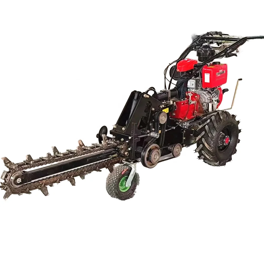 Máquina de escavadeira para ve - Trencher Machine Small avaliação e preço